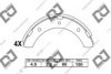 DJ PARTS BS1033 Brake Shoe Set